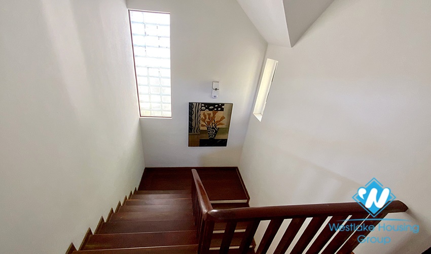 Good condition and fully furnished house for rent in Tay Ho District, Hanoi
